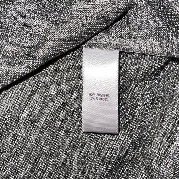 Jennifer Lopez Womens Top Size Extra Small XS Silver Metallic Cold Shoulder - Picture 4 of 5